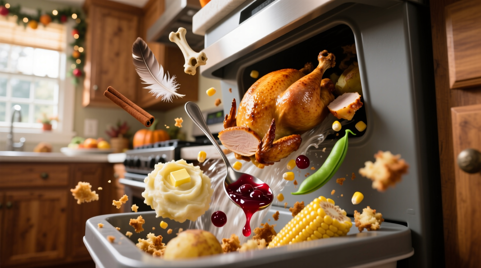 thanksgiving foods down disposal
