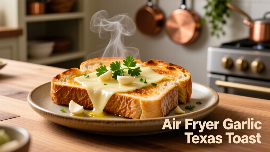 Air Fryer Garlic Texas Toast: Crispy, Golden & Healthier