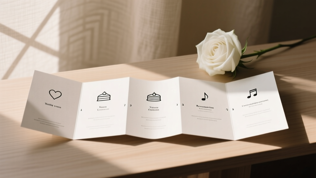 Wedding Program Order: 7-Step Stress-Free Sequence (2026)