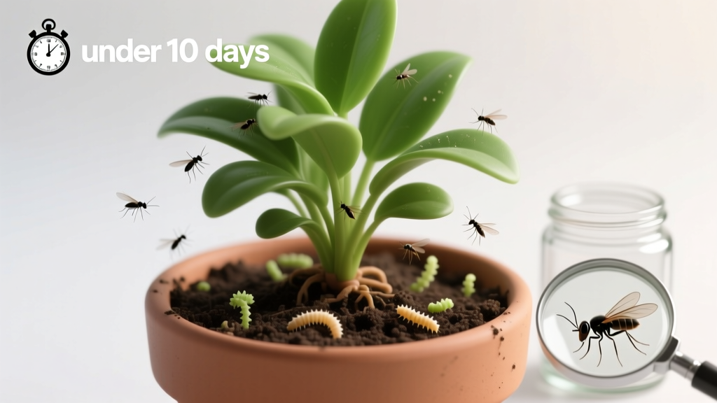 Kill Gnats in Houseplants: 7 Steps (No Pesticides, 10 Days)