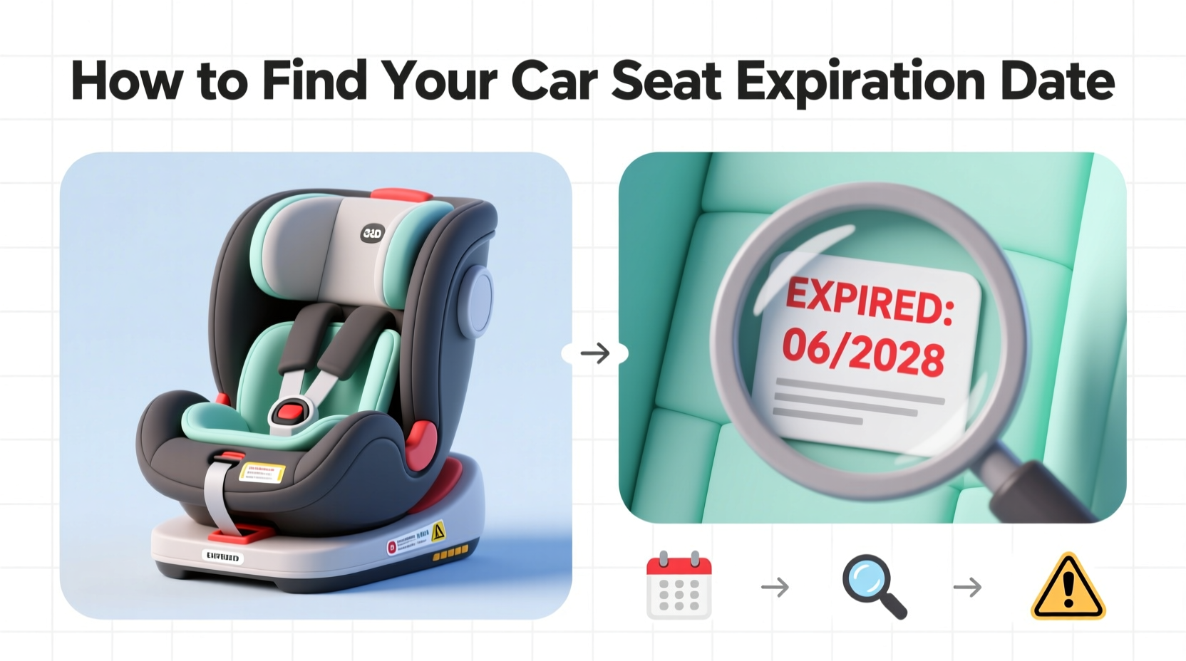 how do you know when a car seat expires
