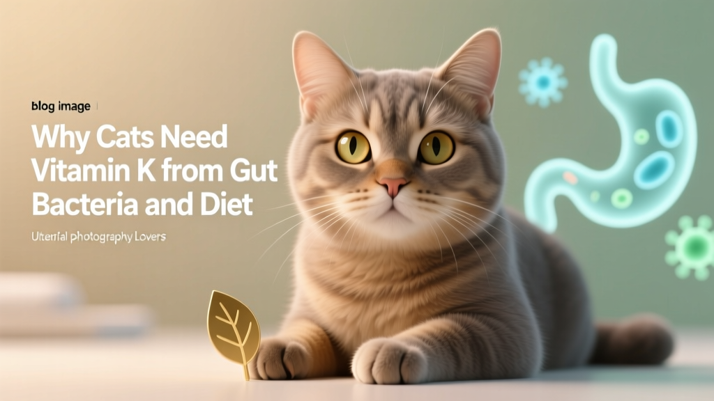 Why Cats Need Vitamin K From Gut Bacteria and Diet