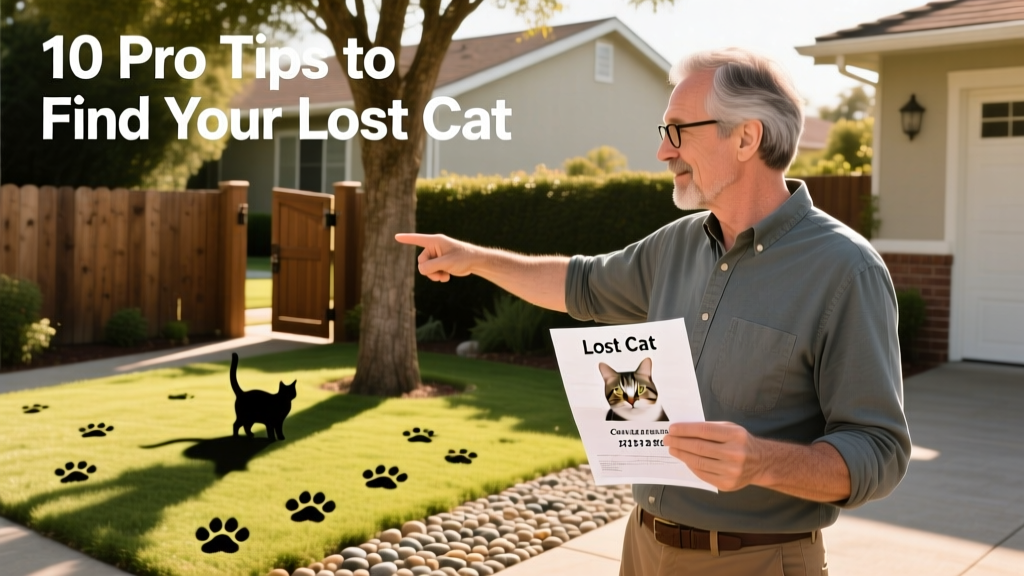 How to Find a Lost Cat: Search Tips from an Expert