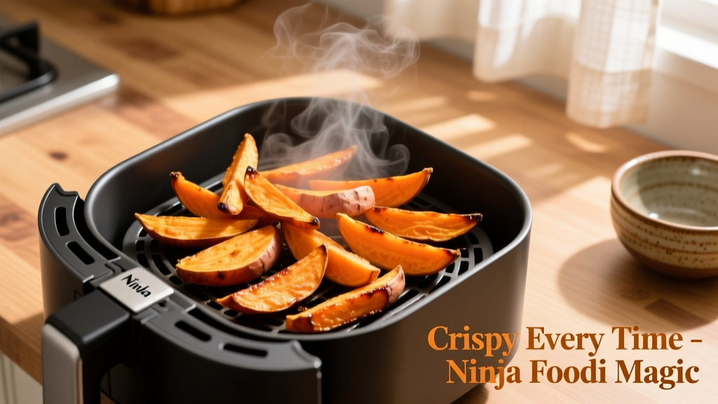 Perfect Sweet Potato Fries in Ninja Foodi (Crispy Every Time!)