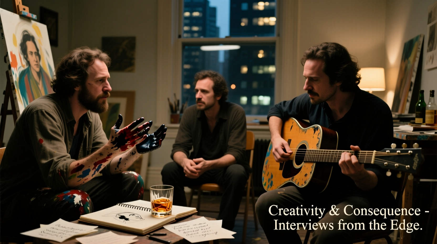 Alcohol And Creativity Link Explored Through Artist Interviews