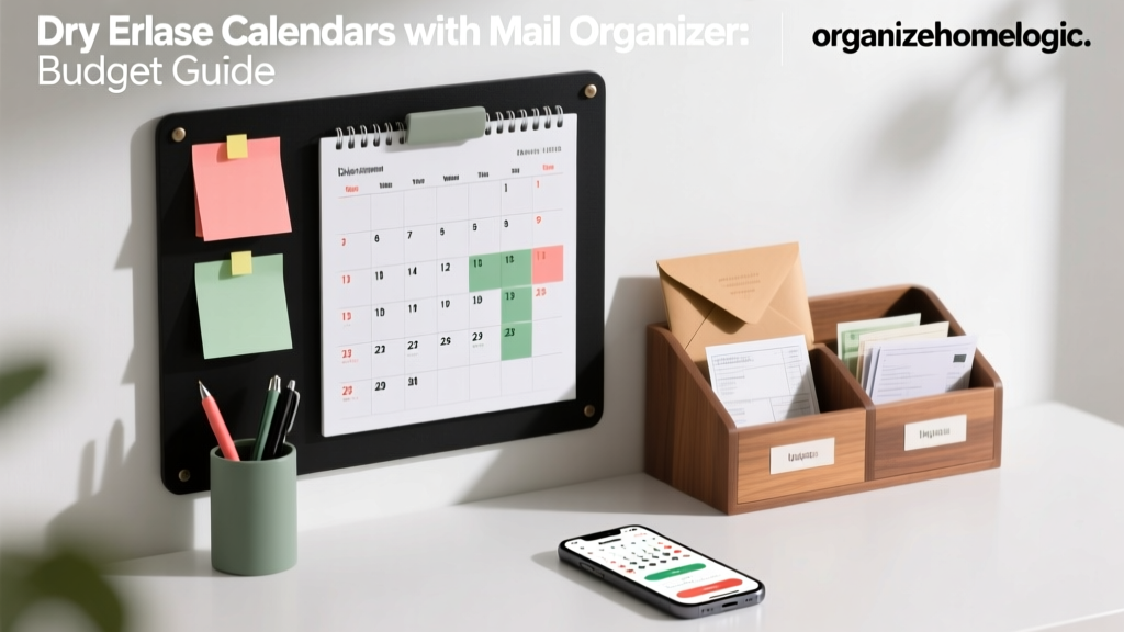 Dry Erase Calendars with Mail Organizer: Budget Guide