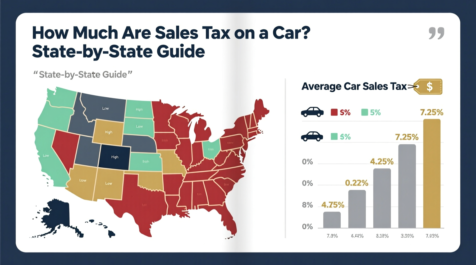 how much are sales tax on a car