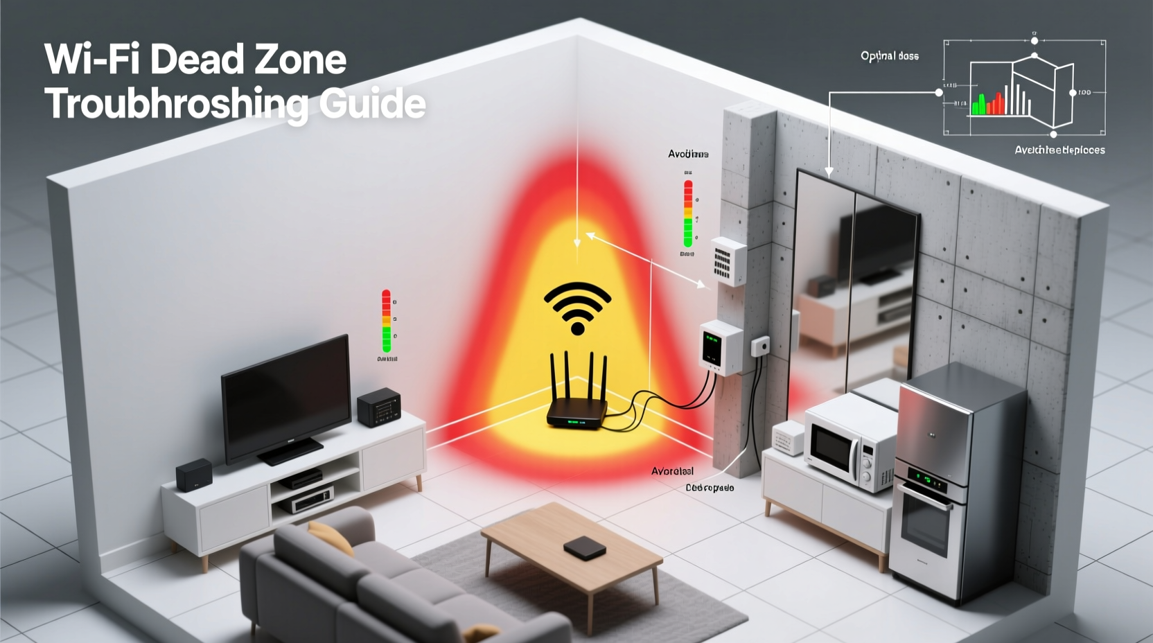why does my wifi signal drop in only one room troubleshooting mesh network dead zones
