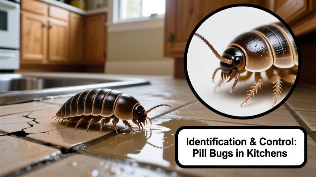 Pill Bugs in Kitchen: Identification and Removal Guide