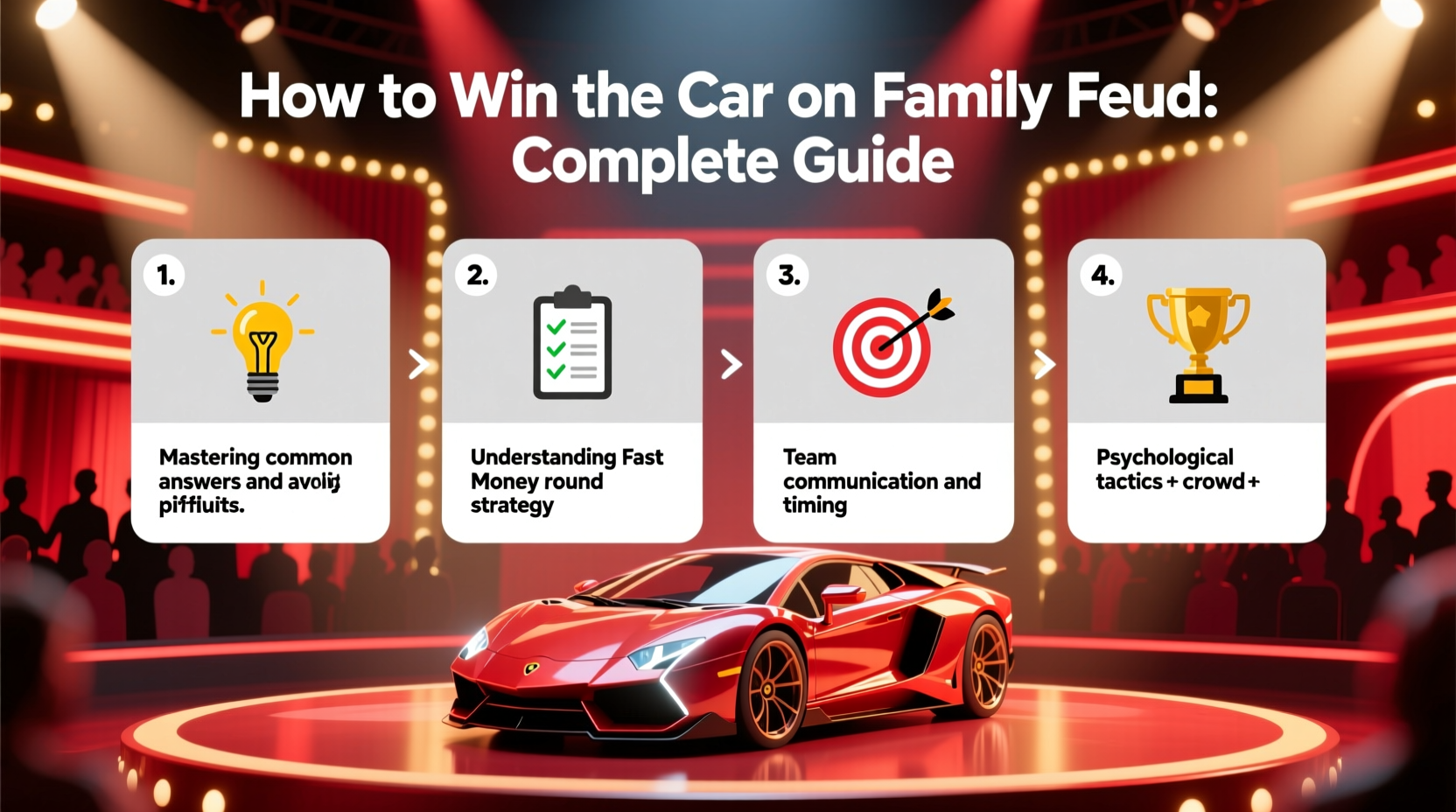 how do you win the car on family feud