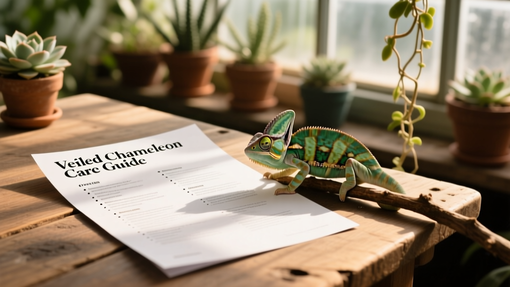 Veiled Chameleon Care Sheet