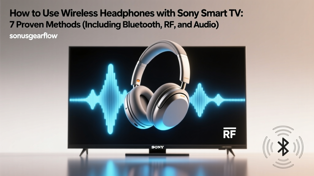 Wireless Headphones with Sony Smart TV (2026)
