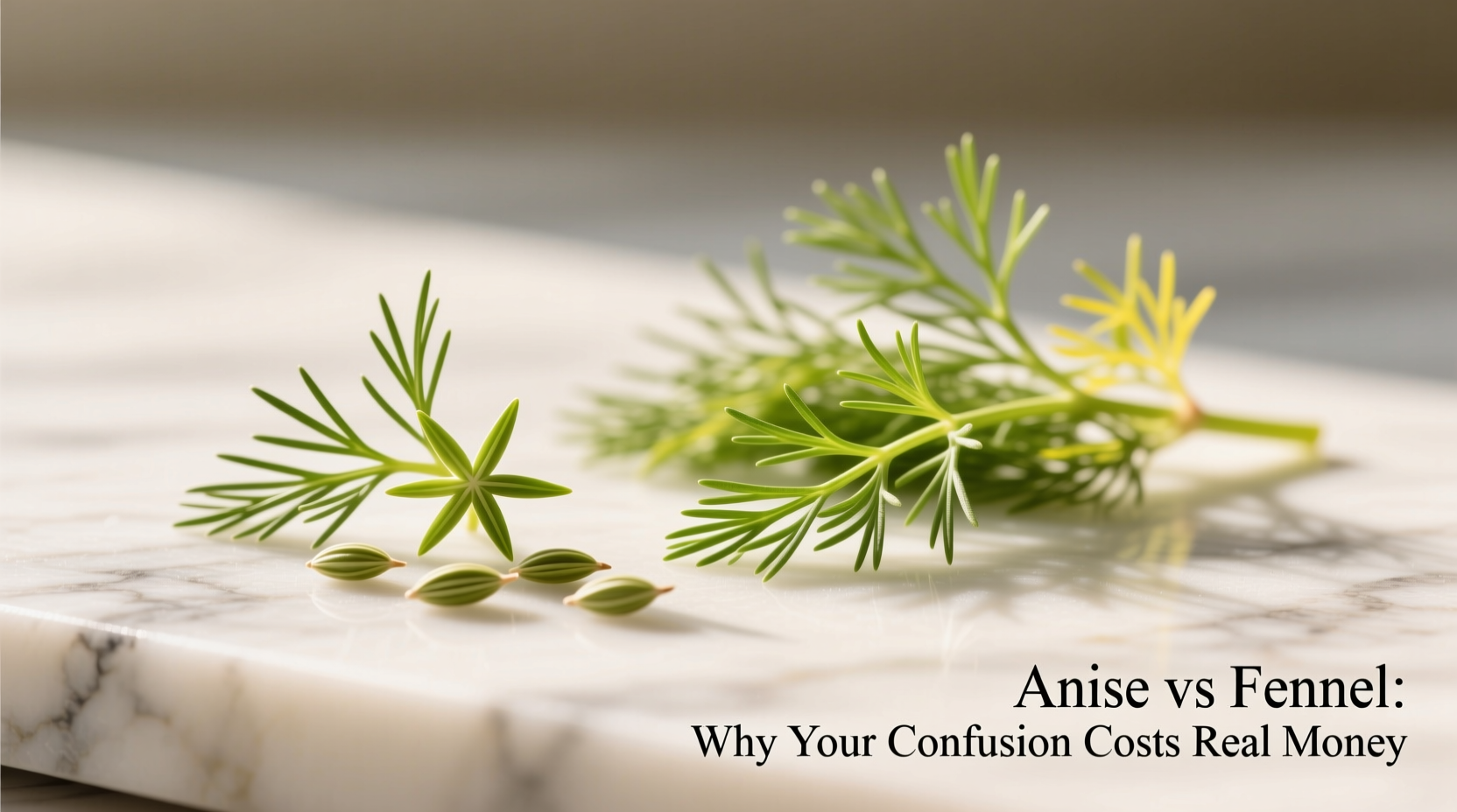anise vs fennel why your confusion costs real money