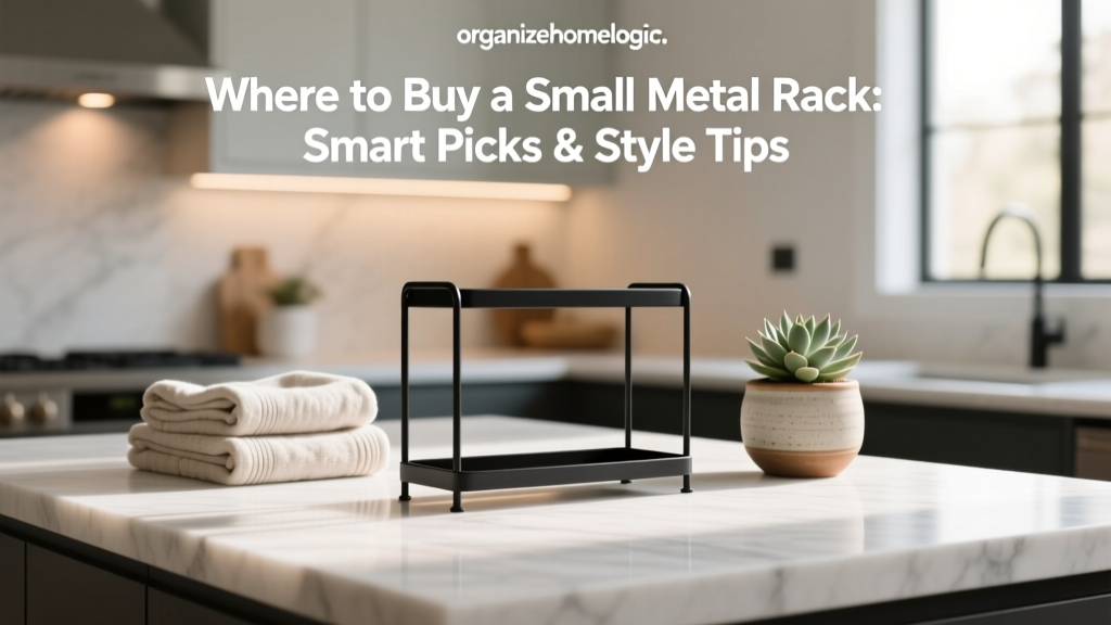 Where to Buy a Small Metal Rack: Smart Picks & Style Tips