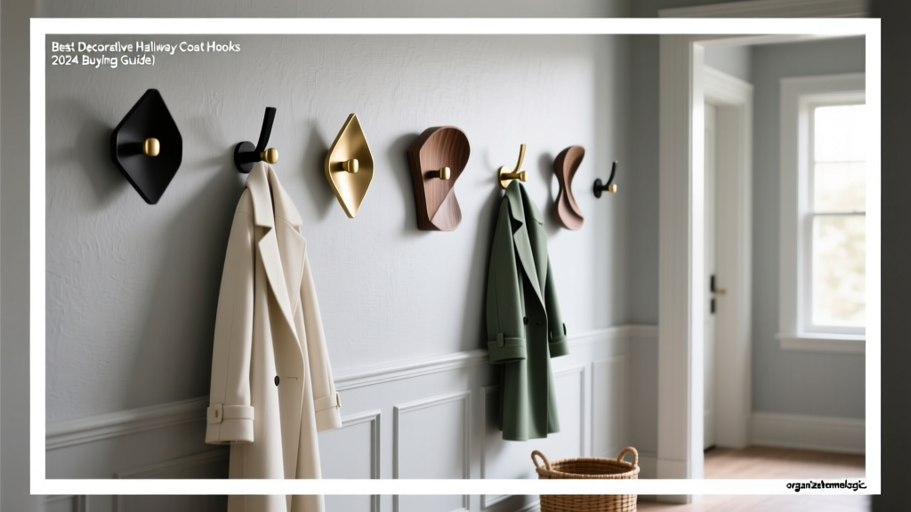 Best Decorative Hallway Coat Hooks (2024 Buying Guide)
