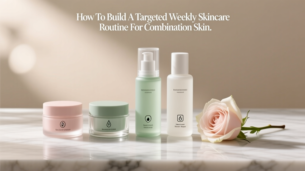 Targeted Weekly Skincare Routine for Combination Skin