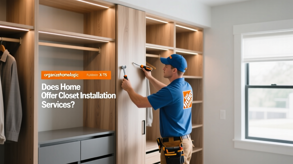 Does Home Depot Offer Closet Installation Services?