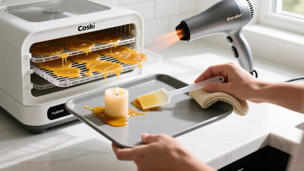 Tested: How to Get Candle Wax Out of Dehydrator Fast