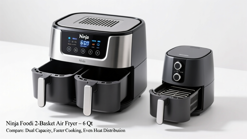 Ninja Foodi 2-Basket Air Fryer 6 Qt Review