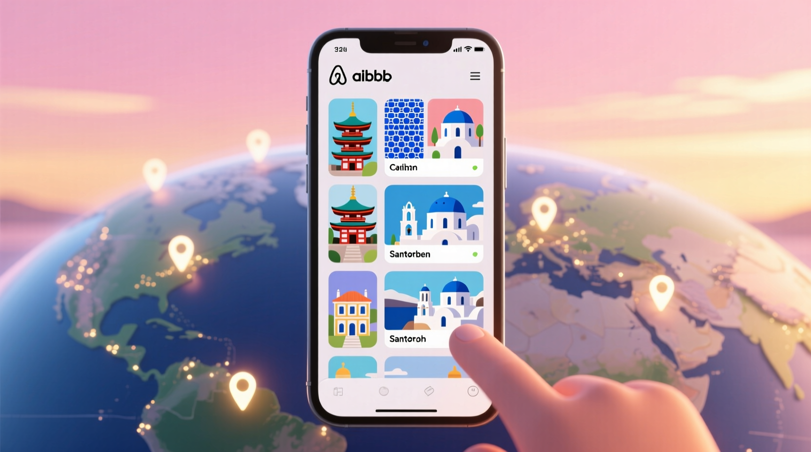 discover airbnb locations to visit in every new browser