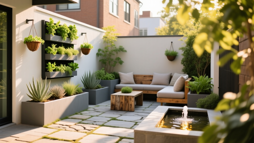 DIY Patio Design Small Spaces