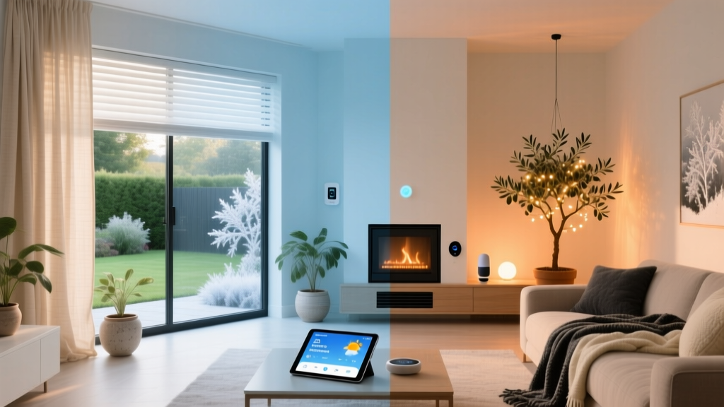 Smart Living Room: Seasonal Adjustments for Summer and Winter