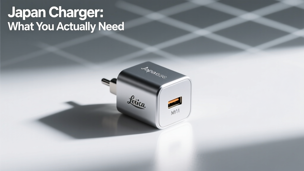 Japan Charger Guide: Voltage, Plugs & What You Need