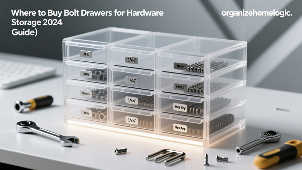 Where to Buy Bolt Drawers for Hardware Storage (2024 Guide)