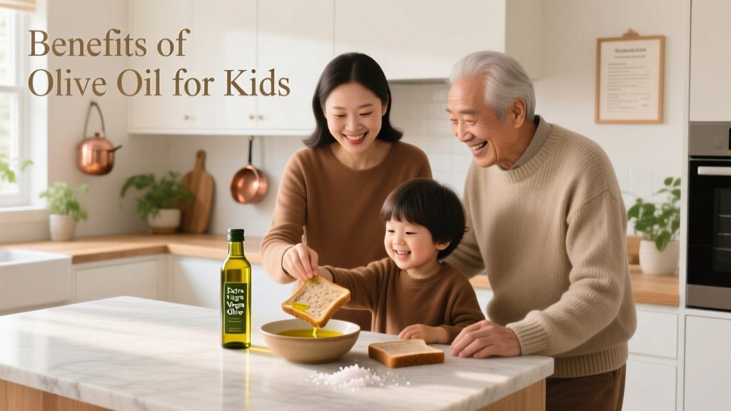 7 Science-Backed Benefits of Olive Oil for Kids — From Brain Development to Gut Health
