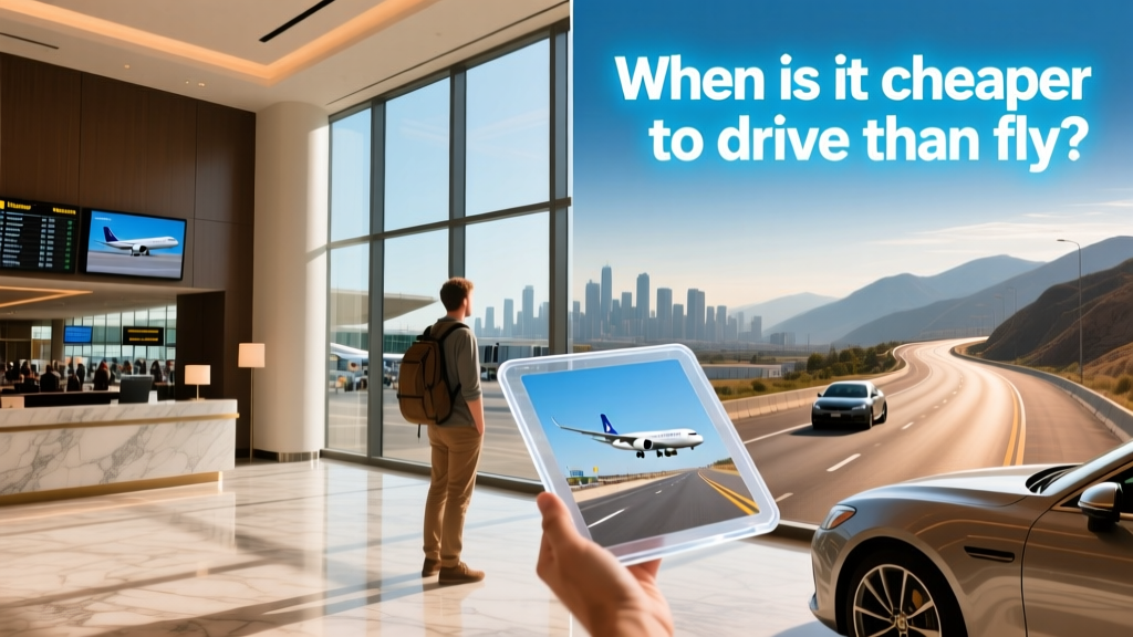 When Is It Cheaper to Drive Than Fly? A Real-World Cost and Time Analysis for Travelers
