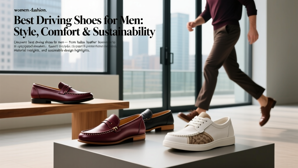 Best Driving Shoes for Men: Style, Comfort & Sustainability