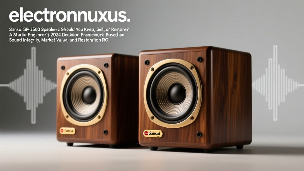 Sansui SP-3500 Speakers: Should You Keep, Sell, or Restore? A Studio Engineer’s 2024 Decision Framework Based on Sound Integrity, Market Value, and Restoration ROI