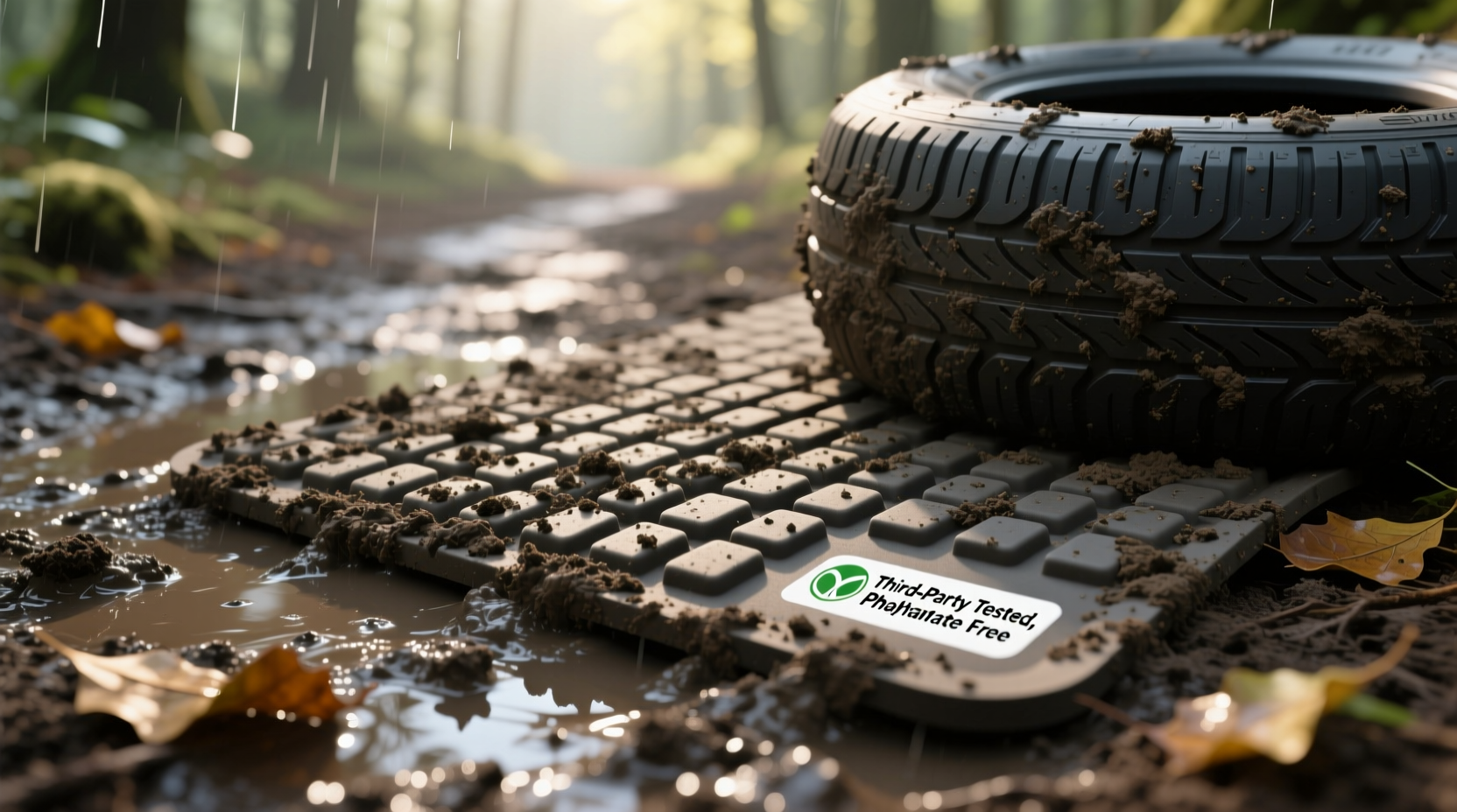 are upcycled tire mats safe effective