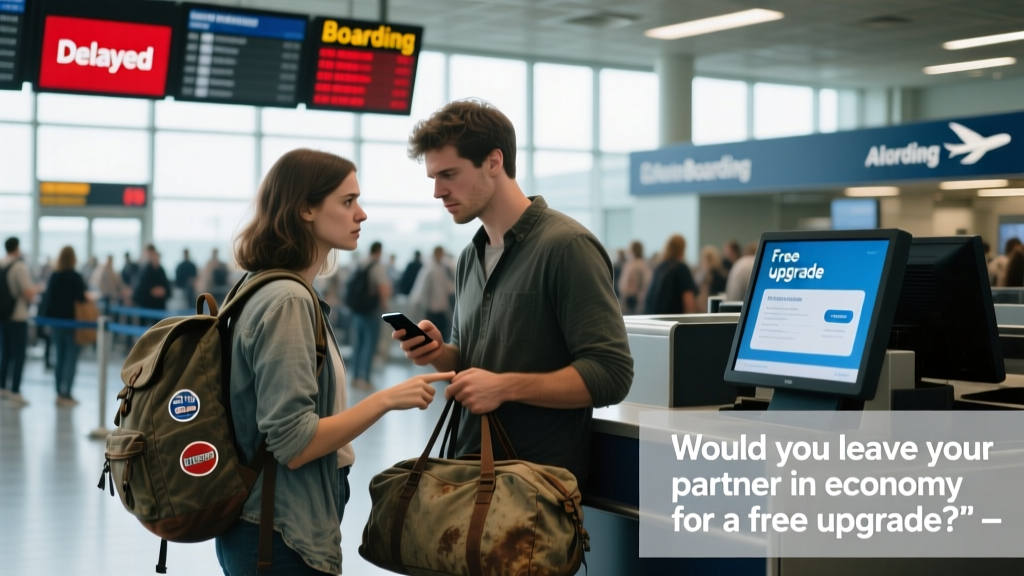 Would You Leave Your Partner in Economy for a Free Upgrade? The Real Cost of Solo Luxury on Shared Trips