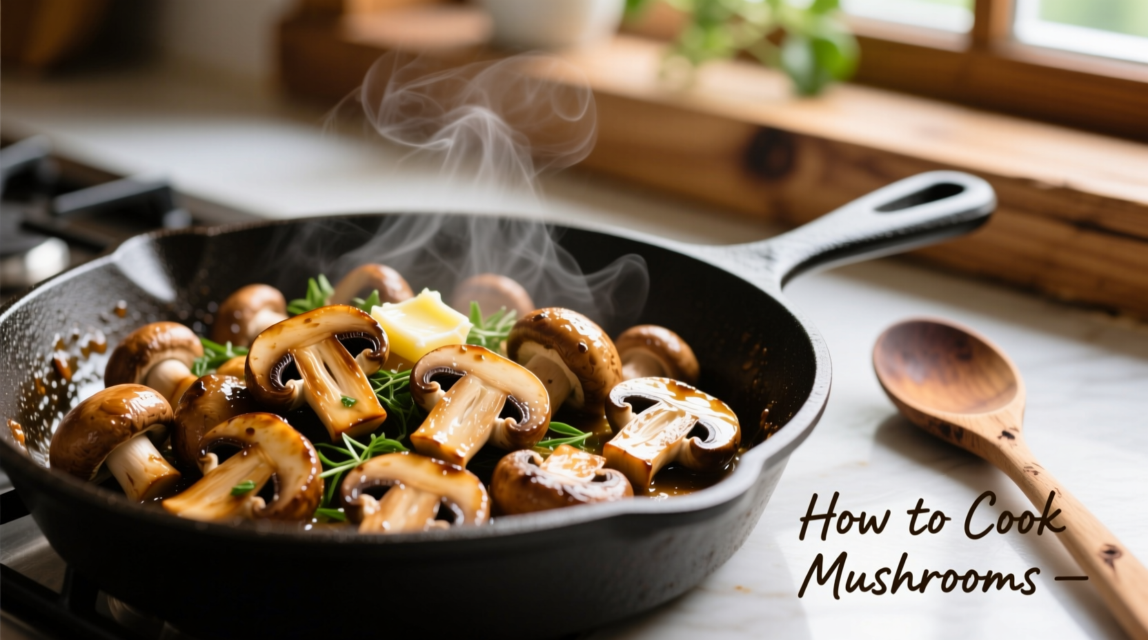 how to cook a mushrooms