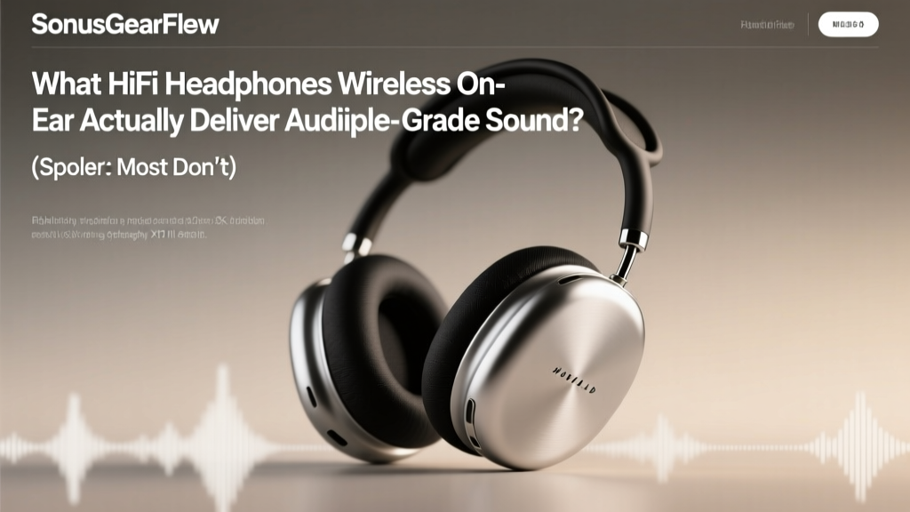 Wireless On-Ear HiFi Headphones: Truth in 2026