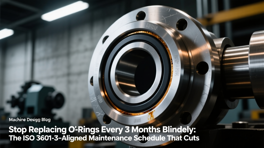 ISO 3601-3 O-Ring Maintenance: Cut Downtime 68%