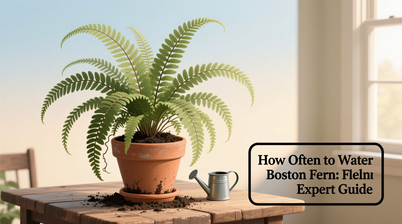 Boston Fern Watering Guide: 5 Expert Tips | TheHomeSprouts
