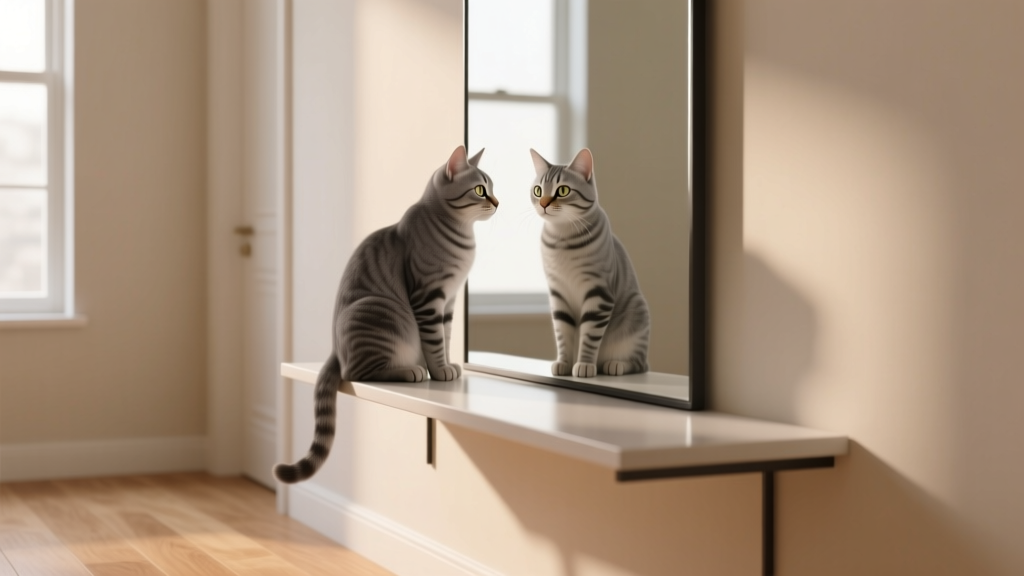 Why Cats Sit on the Hall Mirror Shelf