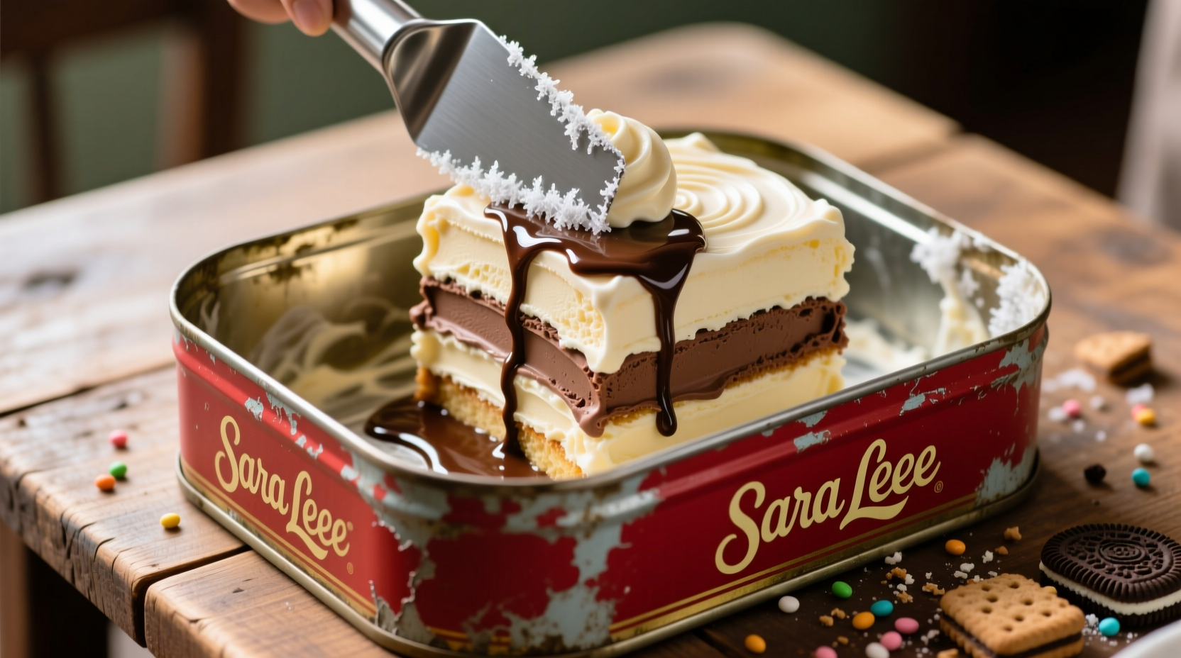 How to Build an Ice Cream Cake Right in a Sara Lee Tin (Science-Backed)