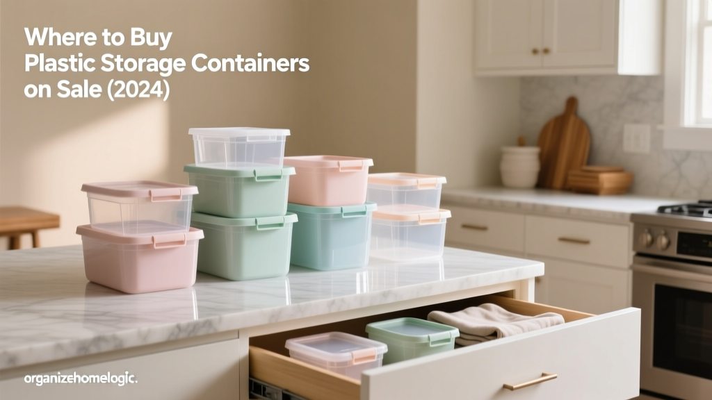 Where to Buy Plastic Storage Containers on Sale (2024)