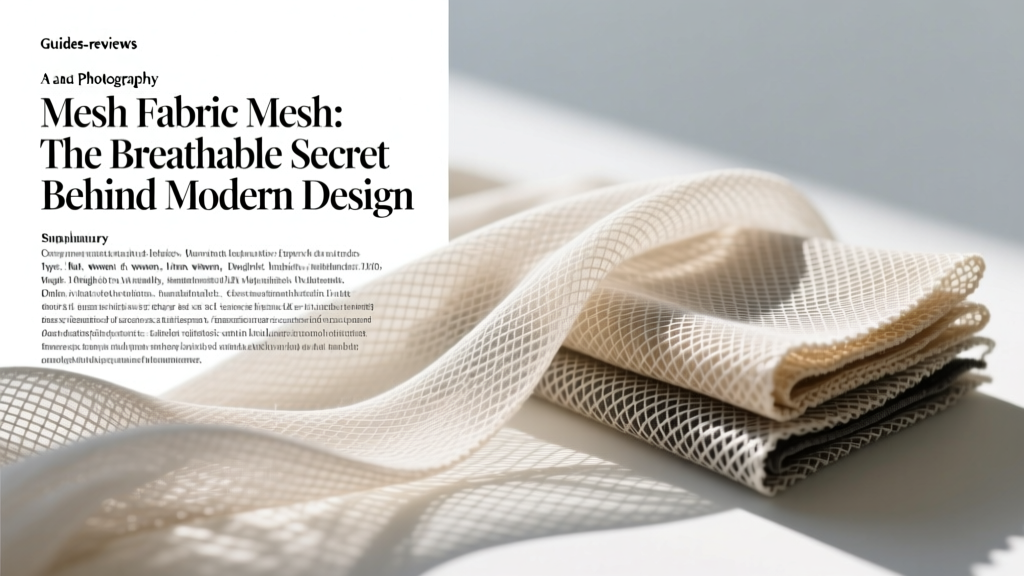 Mesh Fabric Mesh: The Breathable Secret Behind Modern Design