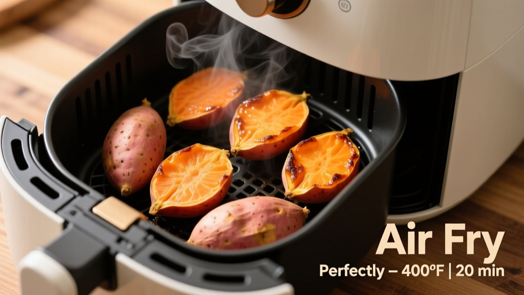 How to Air Fry Small Sweet Potatoes Perfectly
