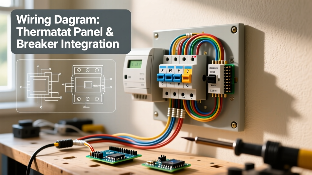 Wiring Diagram for Home Thermostat: Panel and Breaker Integration