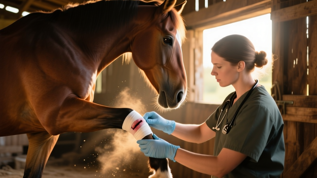 Horse Cut and Wound Care