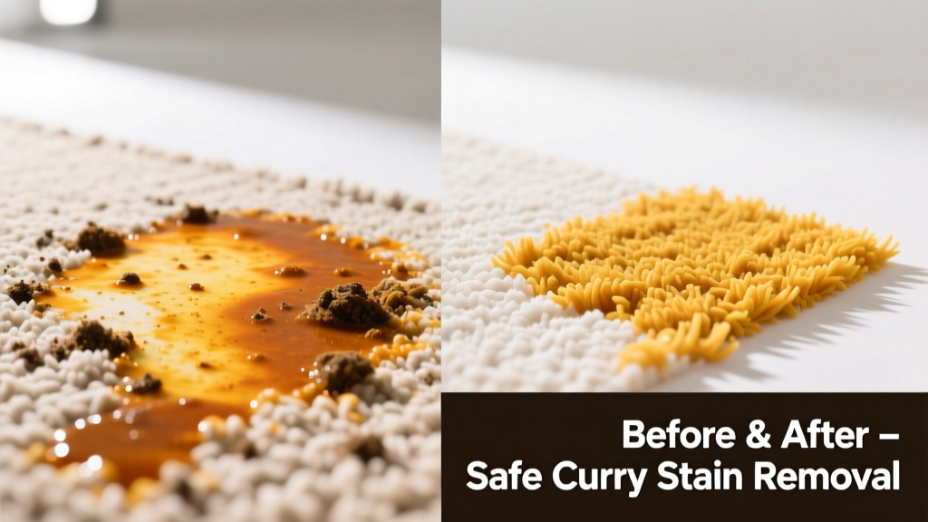 How to Remove Curry Stains from Carpet Safely