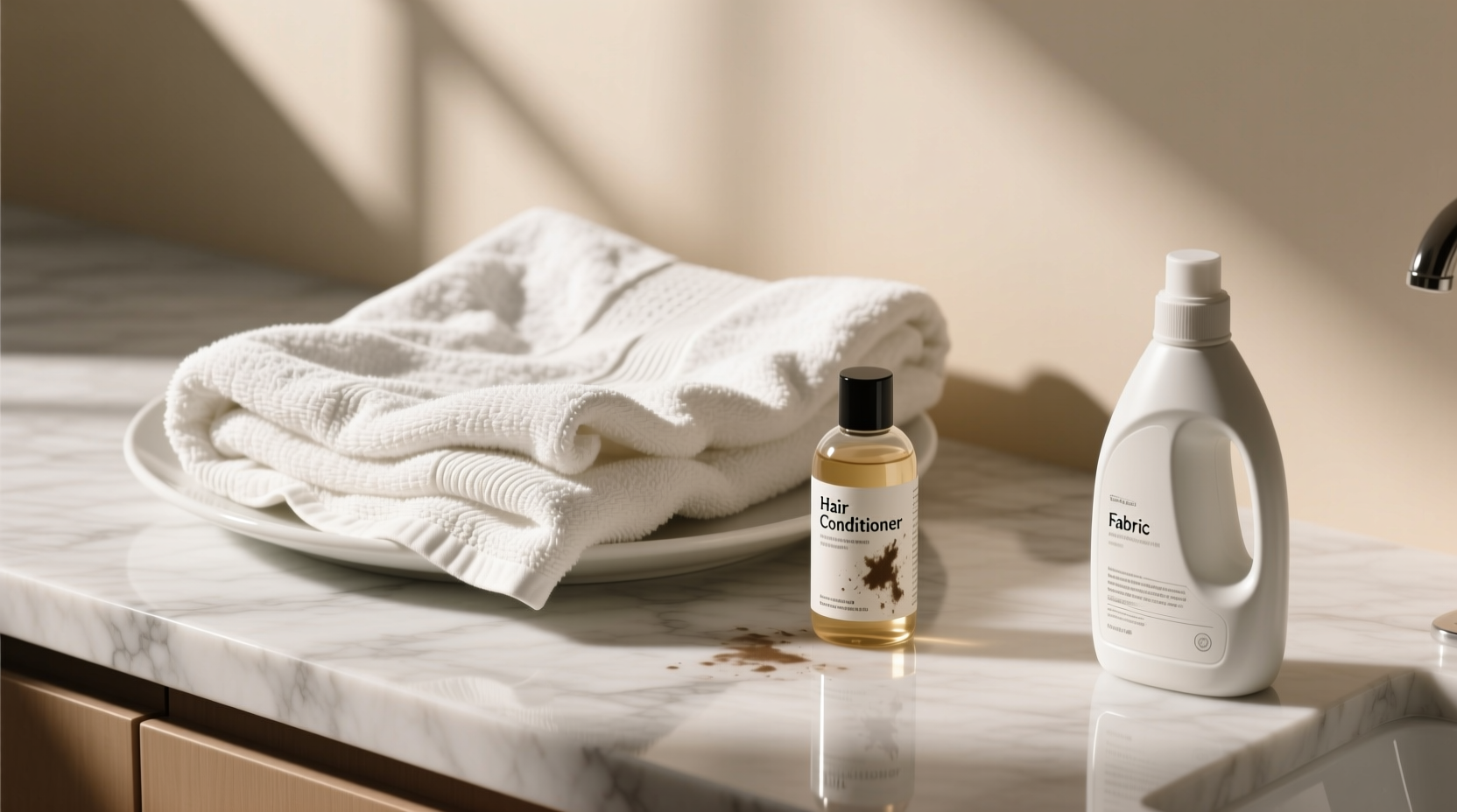 laundry tips fabric vs hair conditioner for dish towels