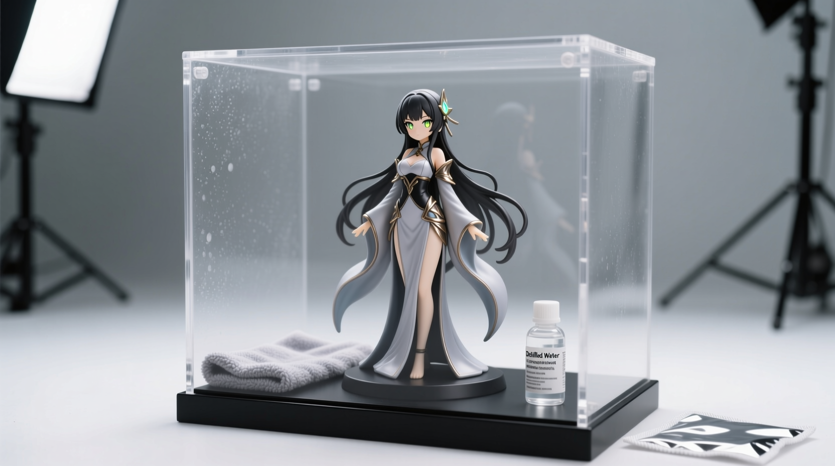 eco friendly cleaning for anime figure cases