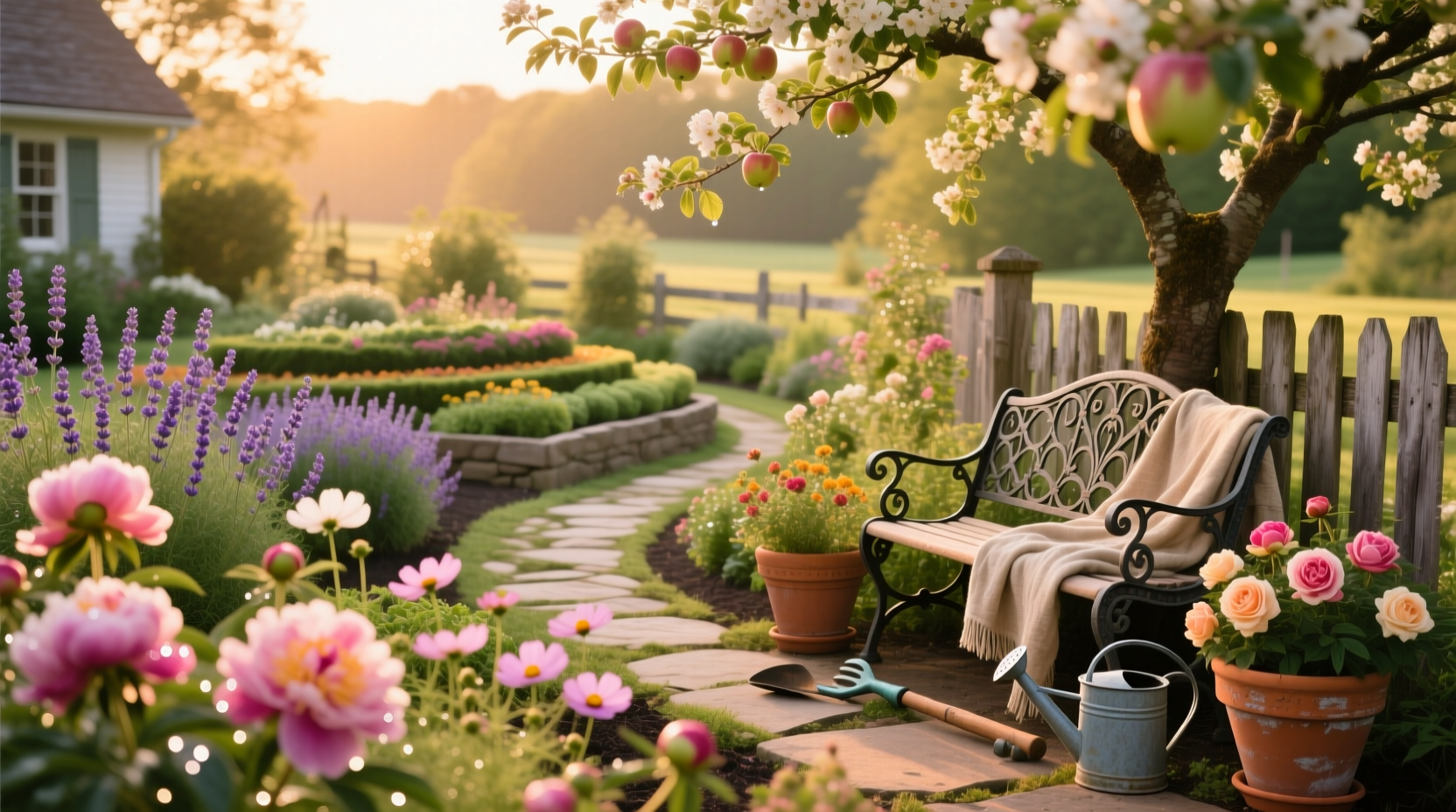 joanna gaines flower garden lesson