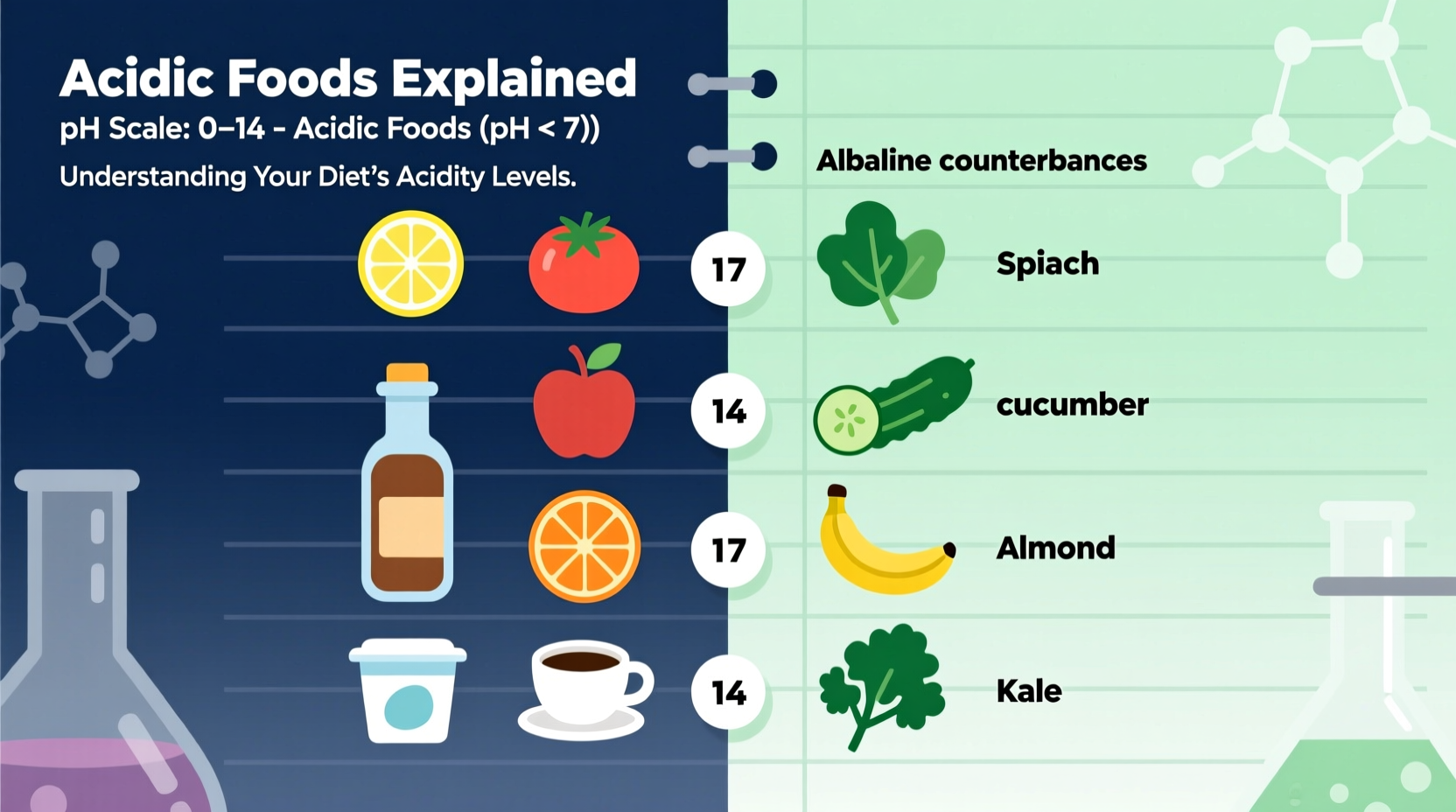 what are acidic foods